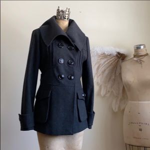 MISS SIXTY | Pea coat dark gray.